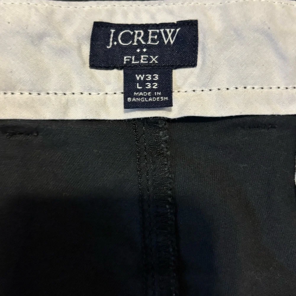 J. Crew Flex Men’s Size 33/32‎ Blue Straight Fit Chinos